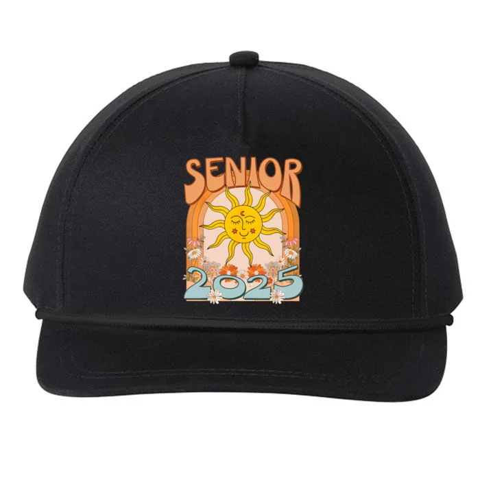 Senior 2025 Class Of 2025 Seniors Graduation 2025 Funny Snapback Five-Panel Rope Hat