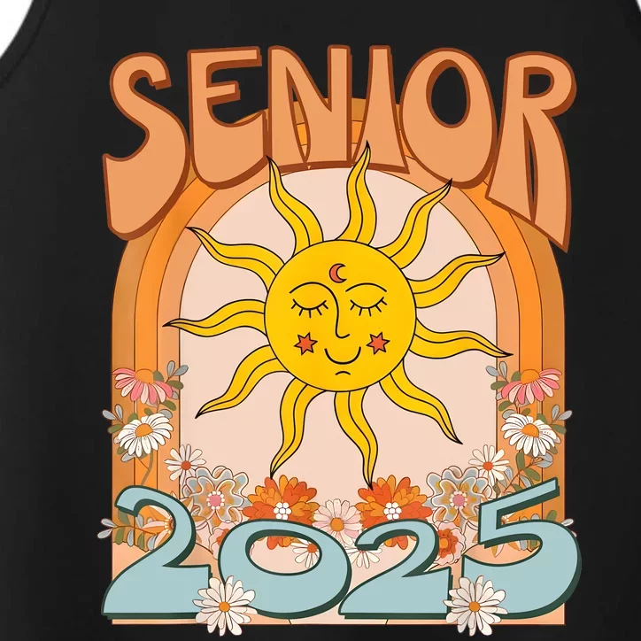 Senior 2025 Class Of 2025 Seniors Graduation 2025 Funny Performance Tank