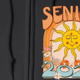 Senior 2025 Class Of 2025 Seniors Graduation 2025 Funny Full Zip Hoodie