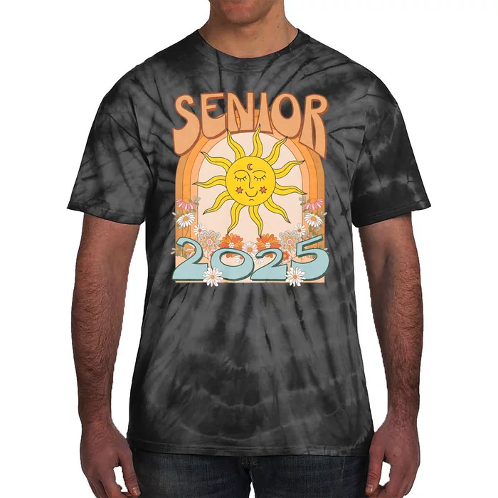 Senior 2025 Class Of 2025 Seniors Graduation 2025 Funny Tie-Dye T-Shirt