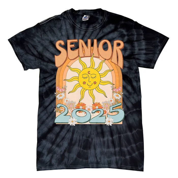 Senior 2025 Class Of 2025 Seniors Graduation 2025 Funny Tie-Dye T-Shirt