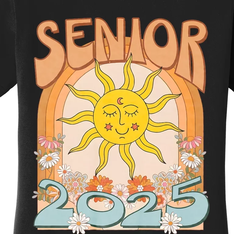 Senior 2025 Class Of 2025 Seniors Graduation 2025 Funny Women's T-Shirt