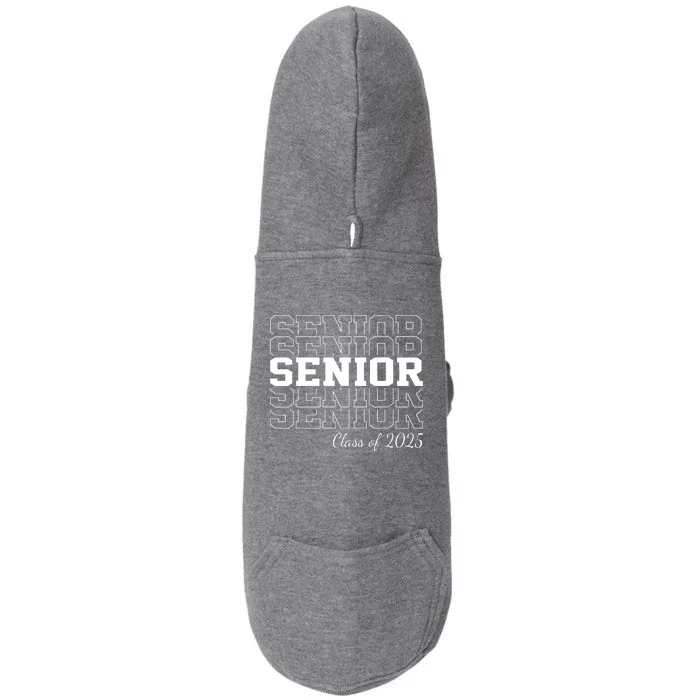 Senior 2025 Class Of 2025 Seniors Graduation 2025 Senior 25 Doggie 3-End Fleece Hoodie