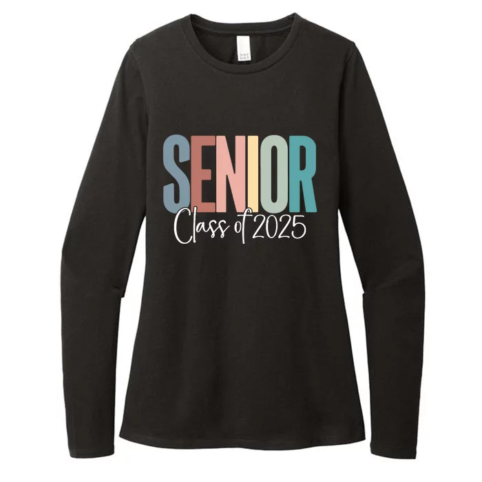 Senior 2025 Class Of 2025 Womens CVC Long Sleeve Shirt