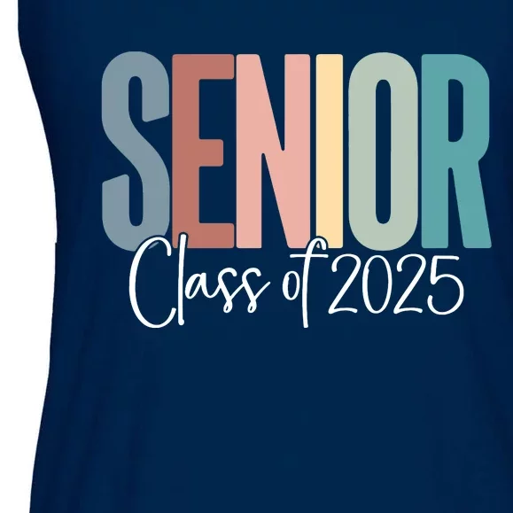 Senior 2025 Class Of 2025 Ladies Essential Flowy Tank