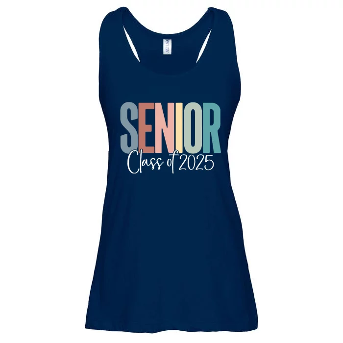 Senior 2025 Class Of 2025 Ladies Essential Flowy Tank