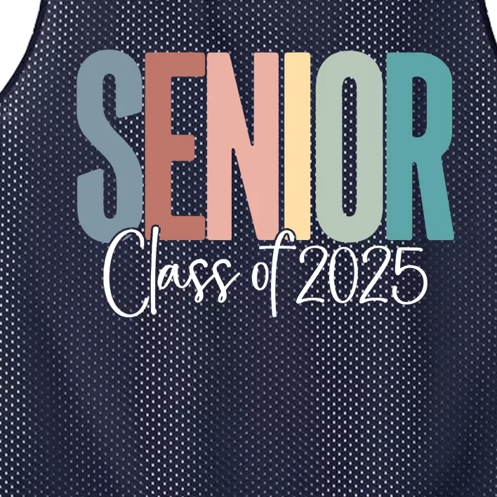 Senior 2025 Class Of 2025 Mesh Reversible Basketball Jersey Tank