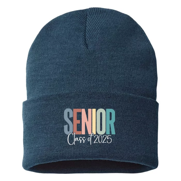 Senior 2025 Class Of 2025 Sustainable Knit Beanie