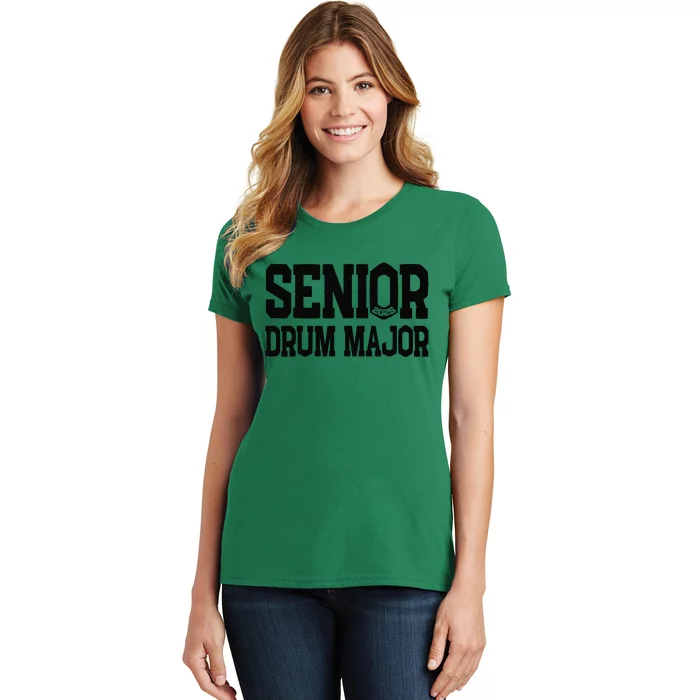 Senior 2025 Drum Major 2025 Class Of 2025 Women's T-Shirt