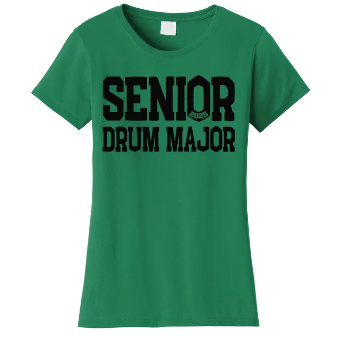 Senior 2025 Drum Major 2025 Class Of 2025 Women's T-Shirt