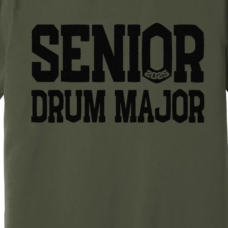 Senior 2025 Drum Major 2025 Class Of 2025 Premium T-Shirt