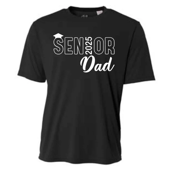 Senior 2025 Dad Class Of 2025 Father Cooling Performance Crew T-Shirt