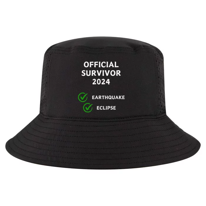 Survivor 2024 Earthquake Eclipse Cool Comfort Performance Bucket Hat