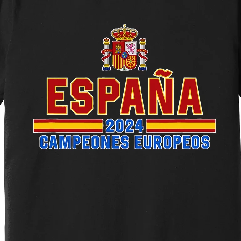 Spain 2024 European Champions Premium T-Shirt