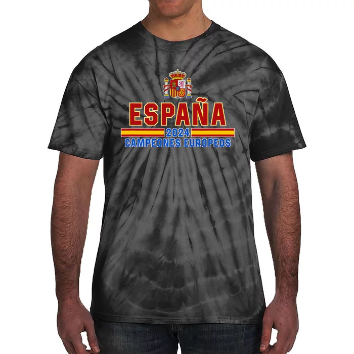 Spain 2024 European Champions Tie-Dye T-Shirt