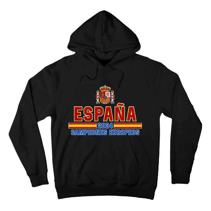 Spain 2024 European Champions Tall Hoodie