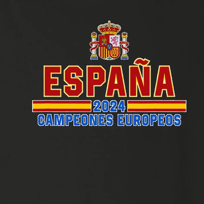 Spain 2024 European Champions Toddler Long Sleeve Shirt