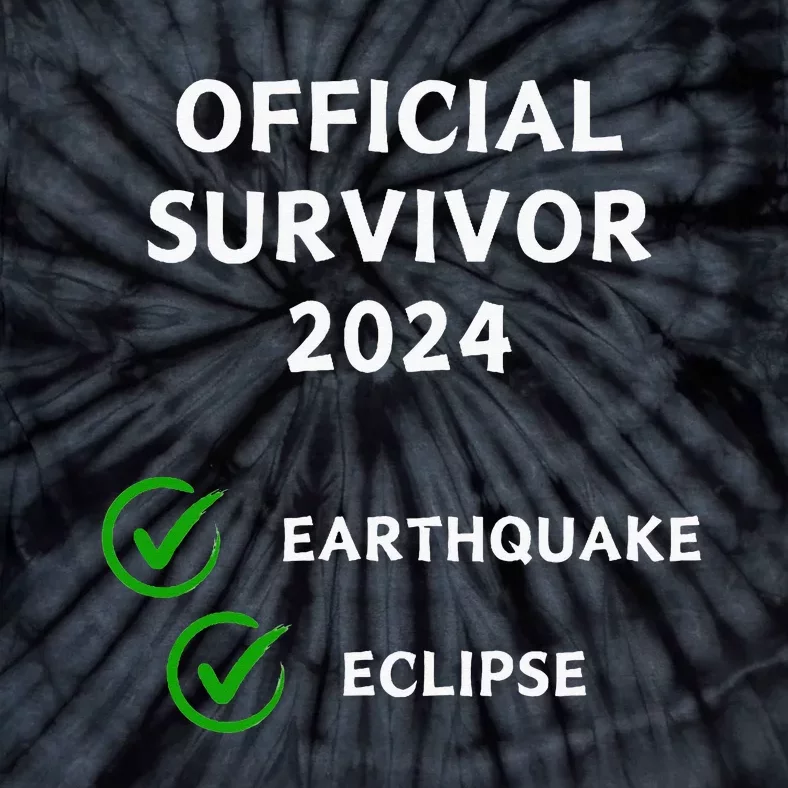 Survivor 2024 Earthquake Eclipse Tie-Dye T-Shirt