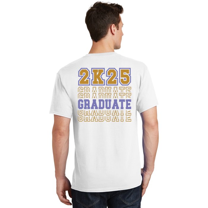 Senior 2025 Front And Back Design T-Shirt