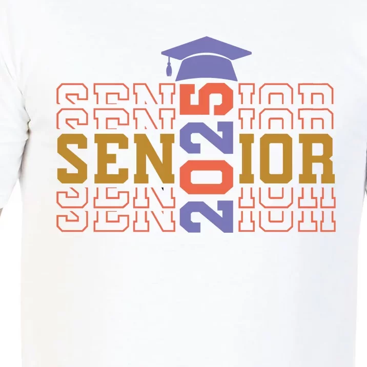 Senior 2025 Front And Back Design Front & Back Comfort Colors T-Shirt