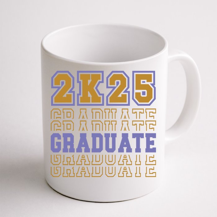 Senior 2025 Front And Back Design Front & Back Coffee Mug