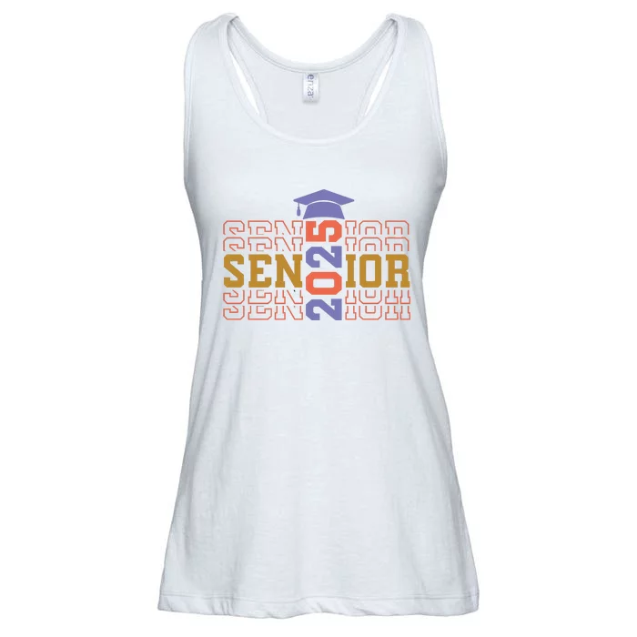 Senior 2025 Front And Back Design Front & Back Ladies Essential Flowy Tank