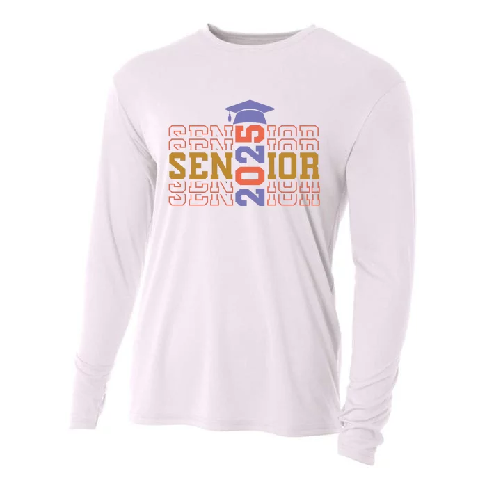 Senior 2025 Front And Back Design Front & Back Cooling Performance Long Sleeve Crew