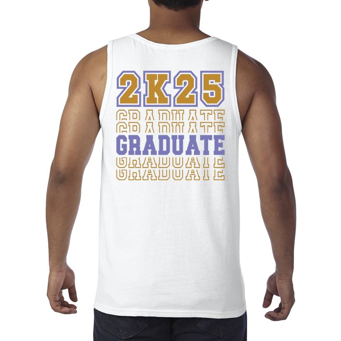 Senior 2025 Front And Back Design Front & Back Tank Top