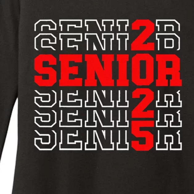 Senior 2025 Graduation 2025 Class Of 2025 Gift Womens CVC Long Sleeve Shirt