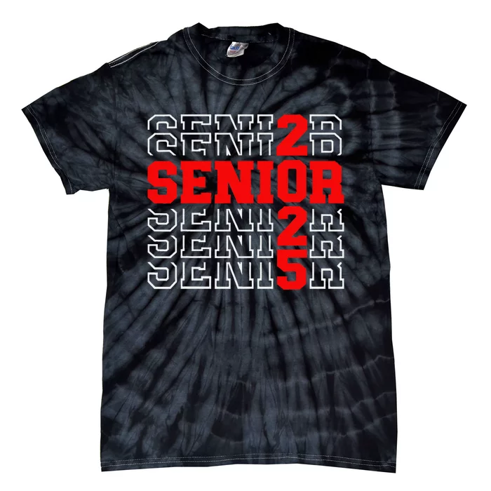 Senior 2025 Graduation 2025 Class Of 2025 Gift Tie-Dye T-Shirt