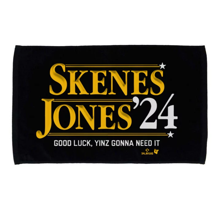 Skenesjones ’24 Good Luck Yinz Gonna Need It Microfiber Hand Towel