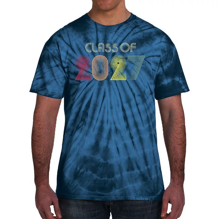 Senior 2027 Graduation My Last First Day Of Class Of 2027 Tie-Dye T-Shirt