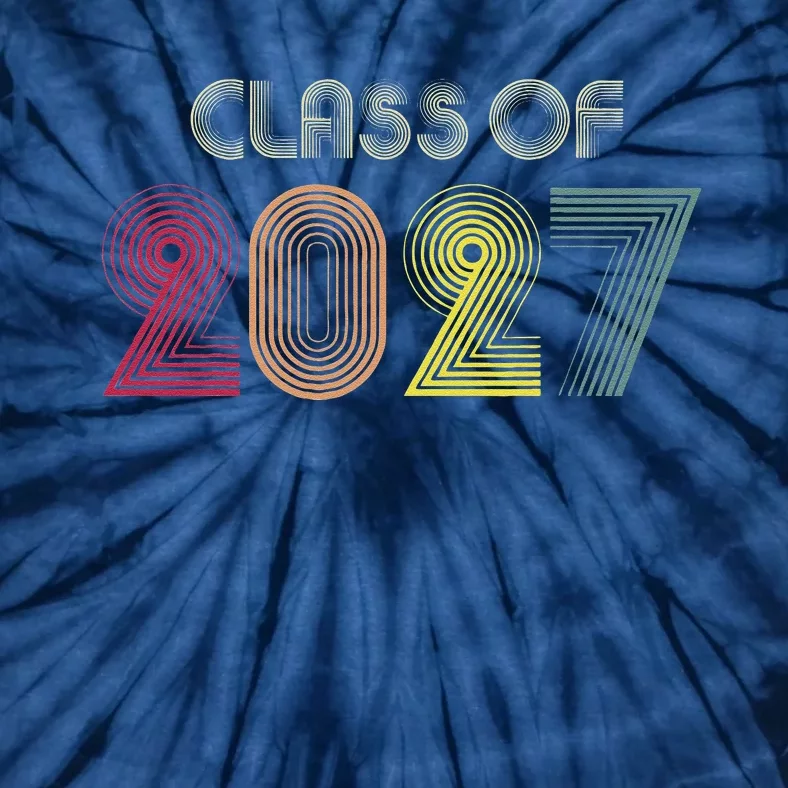 Senior 2027 Graduation My Last First Day Of Class Of 2027 Tie-Dye T-Shirt