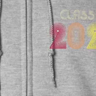 Senior 2027 Graduation My Last First Day Of Class Of 2027 Full Zip Hoodie