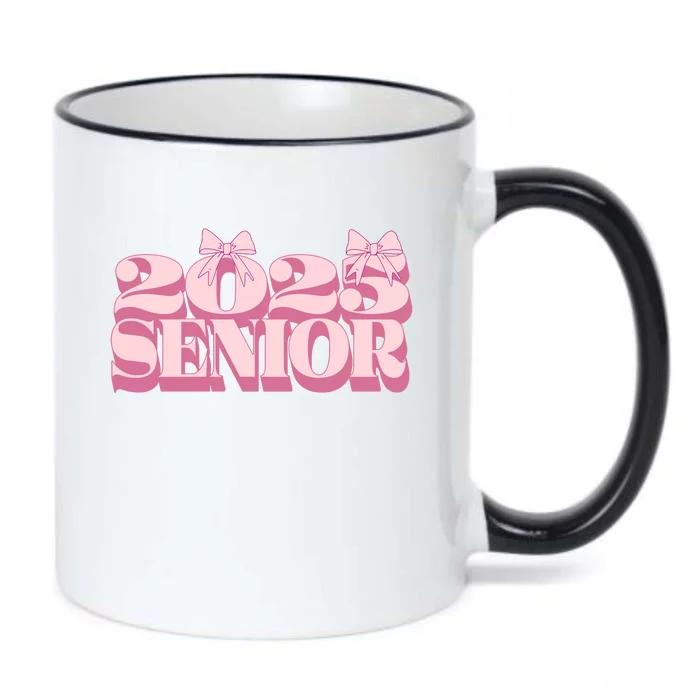 Senior 2025 Graduation Black Color Changing Mug