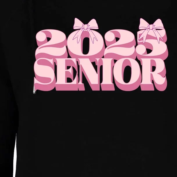 Senior 2025 Graduation Womens Funnel Neck Pullover Hood