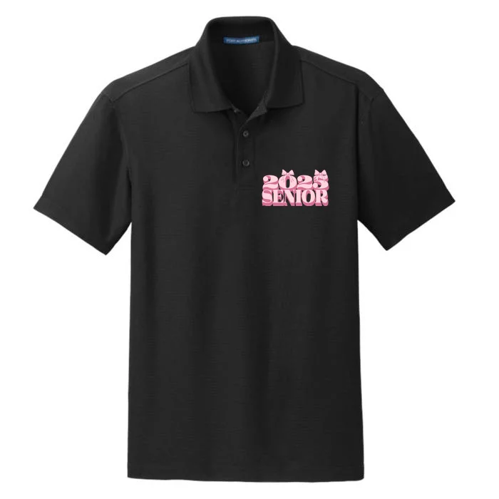 Senior 2025 Graduation Dry Zone Grid Performance Polo