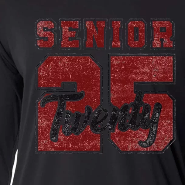 Senior 2025 Graduation Class Of 2025 Back To School Cooling Performance Long Sleeve Crew