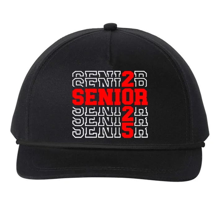 Senior 2025 Graduation 2025 Class Of 2025 Snapback Five-Panel Rope Hat