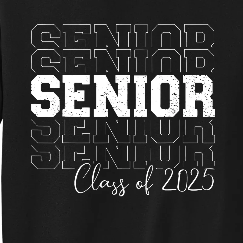 Senior 2025 Graduate College University Graduation Sweatshirt