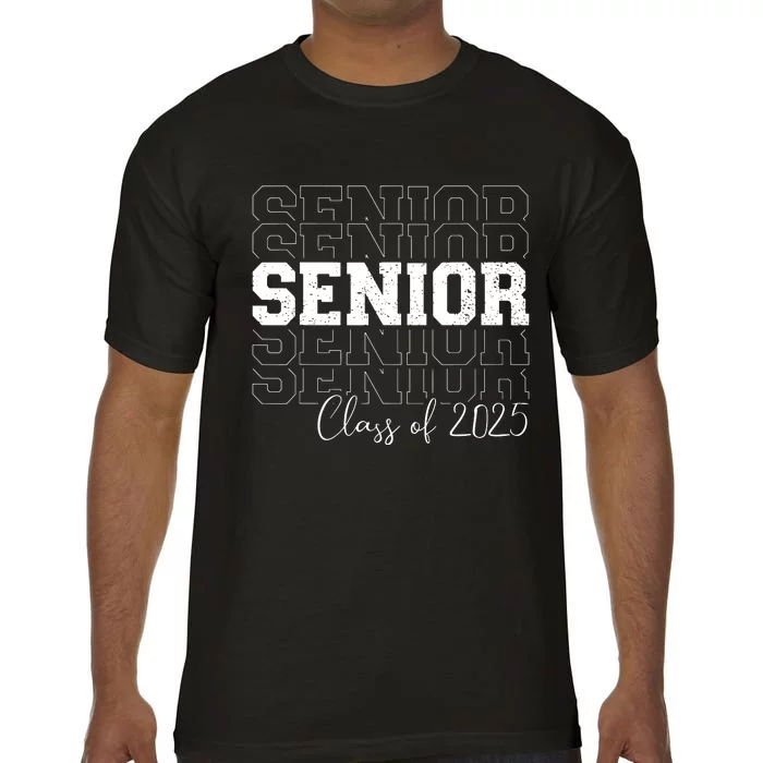 Senior 2025 Graduate College University Graduation Comfort Colors T-Shirt