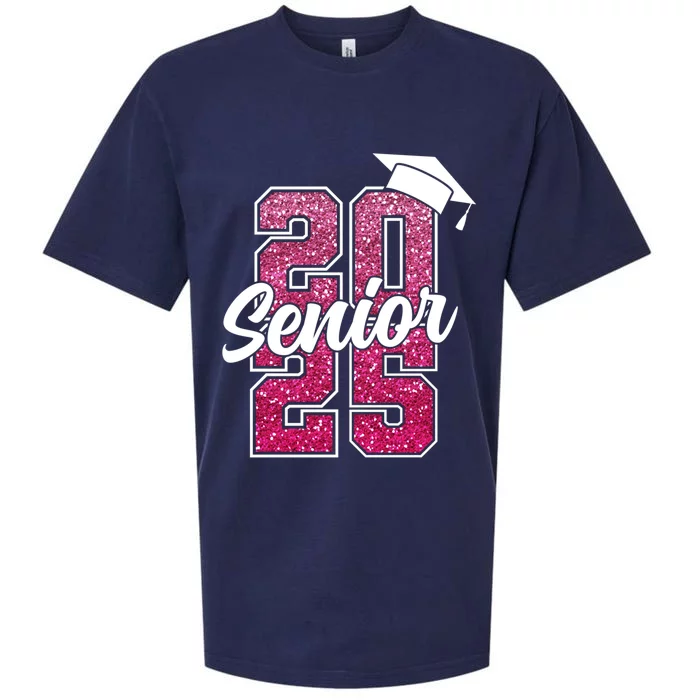 Senior 2025 Meaningful Gift Sueded Cloud Jersey T-Shirt