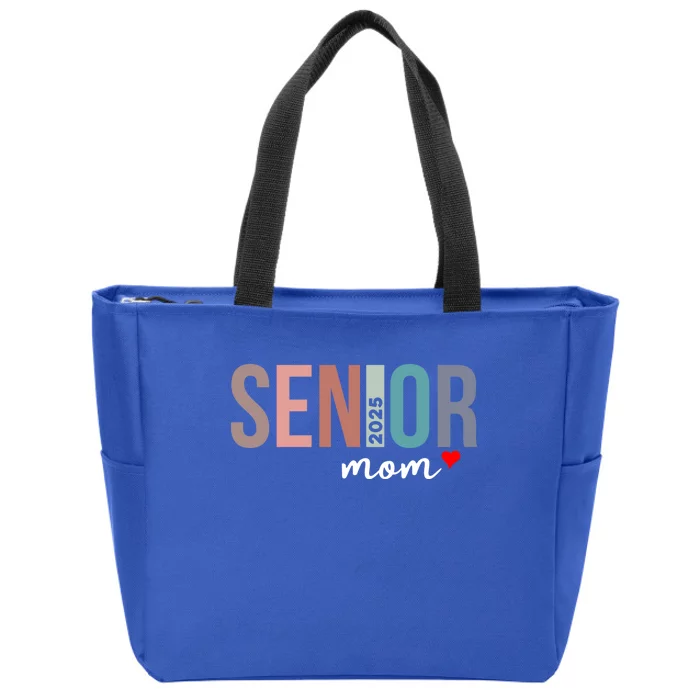 Senior 2025 Mom Graduate Funny Class Of 2025 Gift Zip Tote Bag