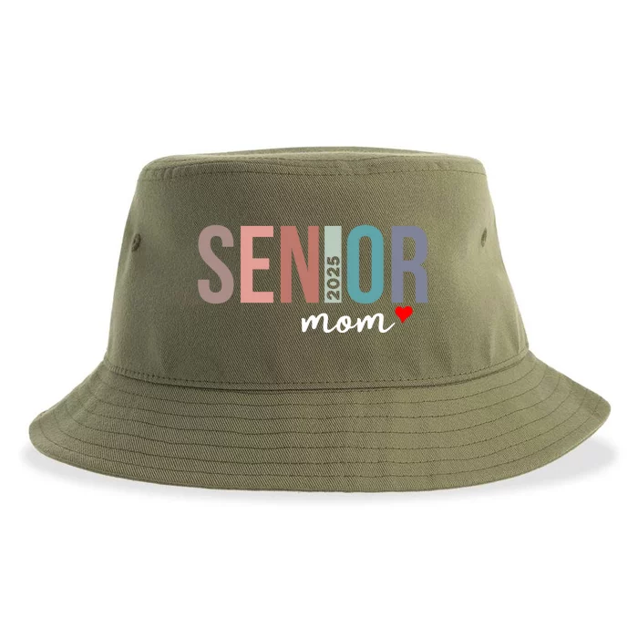 Senior 2025 Mom Graduate Funny Class Of 2025 Gift Sustainable Bucket Hat