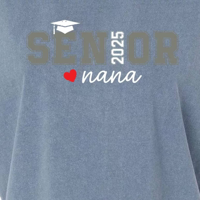 Senior 2025 Nana Senior Graduate Proud Nana Class Of 2025 Garment-Dyed Women's Muscle Tee