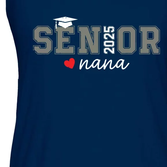 Senior 2025 Nana Senior Graduate Proud Nana Class Of 2025 Ladies Essential Flowy Tank