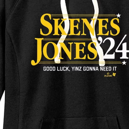 Skenesjones 24 Pittsburgh Baseball Women's Fleece Hoodie