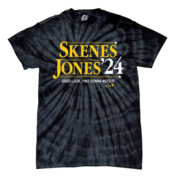 Skenesjones 24 Pittsburgh Baseball Tie-Dye T-Shirt