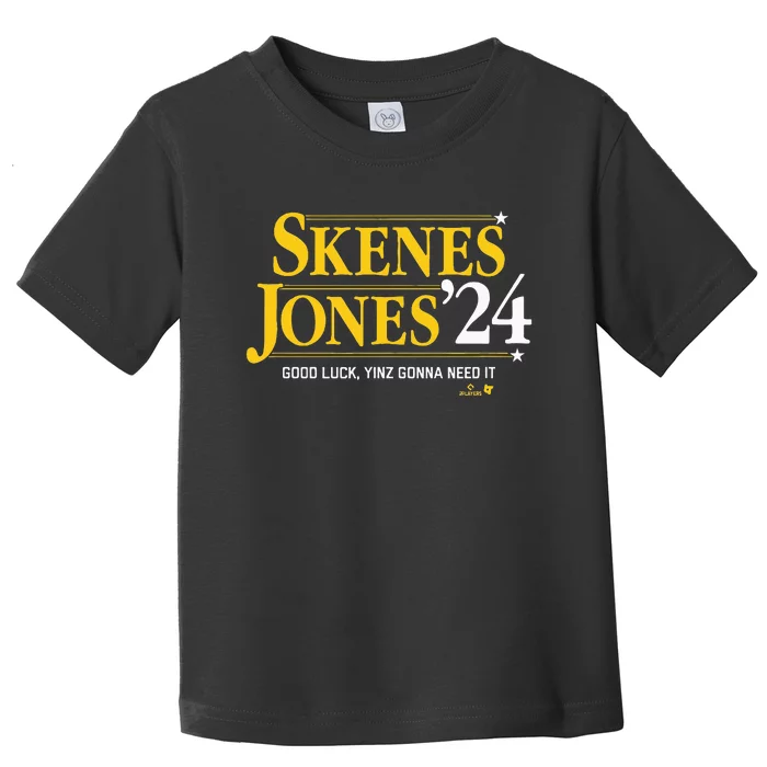 Skenesjones 24 Pittsburgh Baseball Toddler T-Shirt