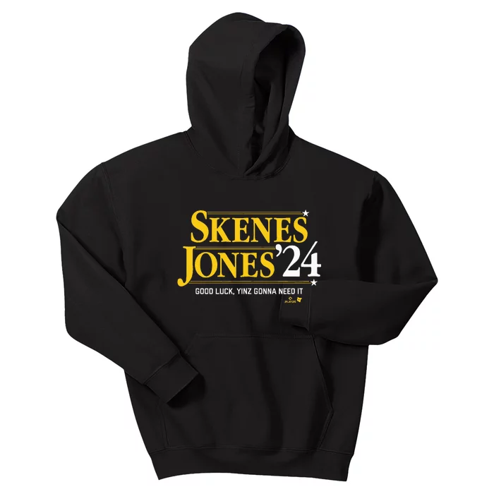 Skenesjones 24 Pittsburgh Baseball Kids Hoodie